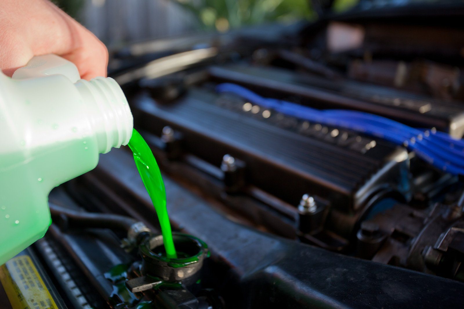 Adding Coolant Antifreeze